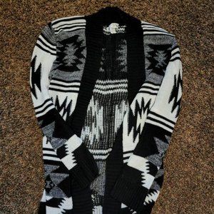 Black and White Cardigan